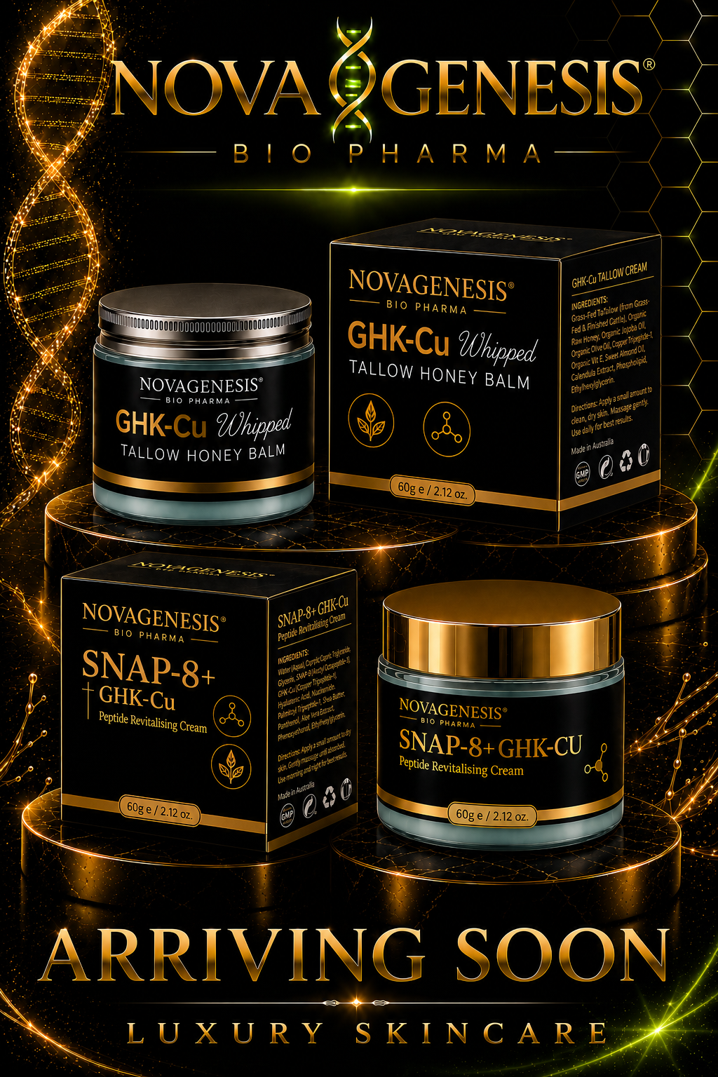 ghk cu cream australia title Peptides are gaining attention across dermatology and aesthetic care. GHK-Cu is now available from Melbourne Compounding Pharmacyoffering a peptide-based option that may be incorporated into provider-directed personalized protocols. And this free skincare ingredients GHK-CU Copper Peptide, Face Cream,